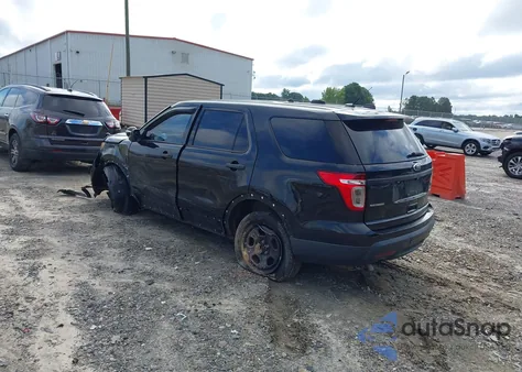 2014 Ford Explorer Police Interceptor z USA, uszkodzony, nr VIN 1FM5K8AR6EGC61624